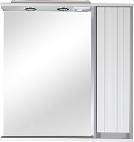 ASB-Mebel Зеркальный шкаф Мирано 85 R слоновая кость